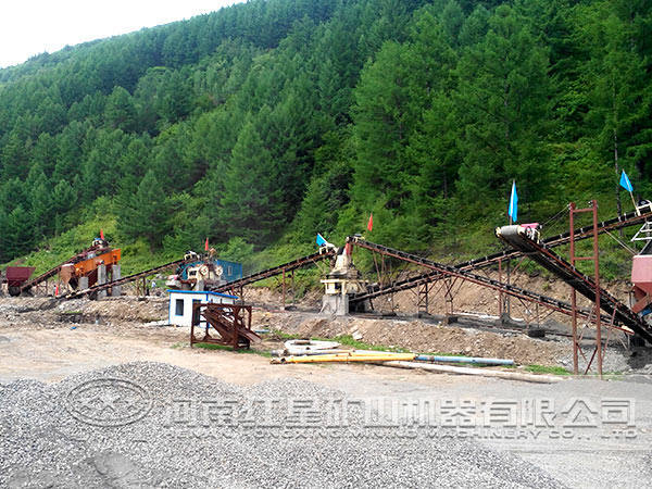 制砂生產線現場 制砂生產線現場