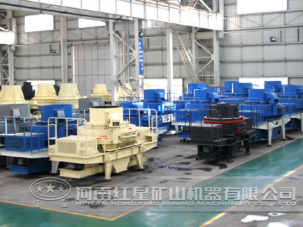 制砂機生產車間 制砂機生產車間