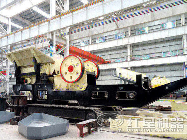 履帶式移動破碎站 履帶式移動破碎站