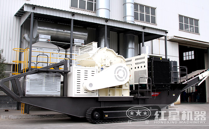 移動破碎站設(shè)備實(shí)拍圖 移動破碎站設(shè)備實(shí)拍圖