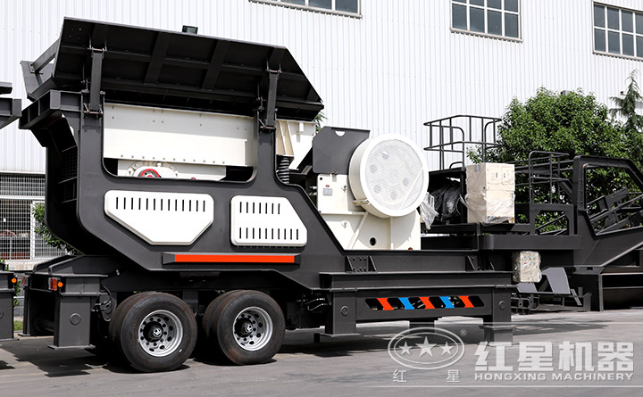 移動破碎站設(shè)備實(shí)拍 移動破碎站設(shè)備實(shí)拍
