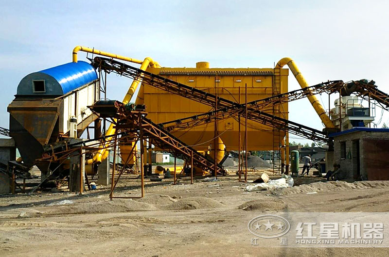 砂石生產線生產現場 砂石生產線生產現場