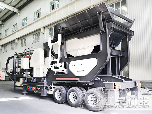 輪胎移動破碎機 輪胎移動破碎機