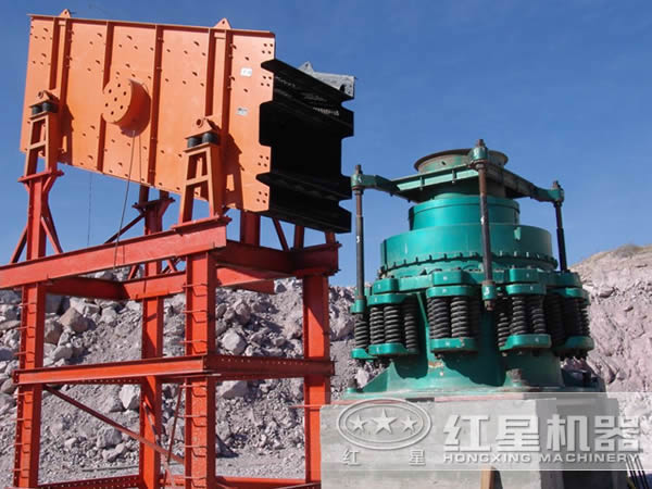 圓錐破碎機作業(yè)現(xiàn)場圖 圓錐破碎機作業(yè)現(xiàn)場圖