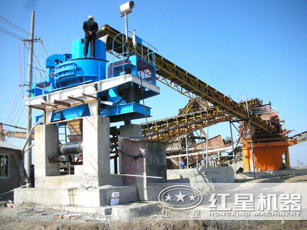 制砂機作業現場 制砂機作業現場