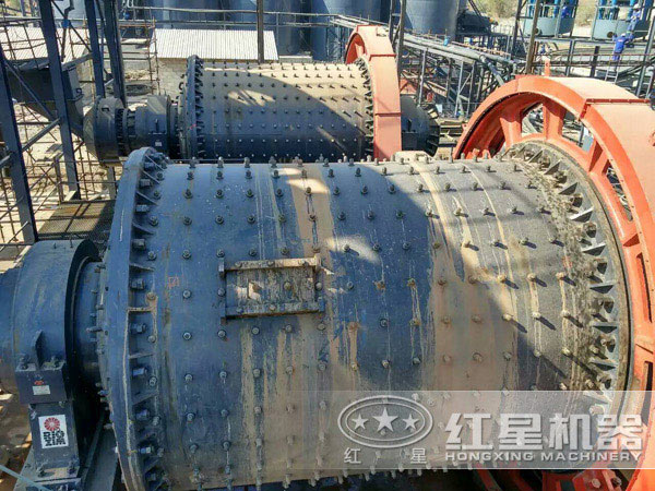 球磨機作業現場