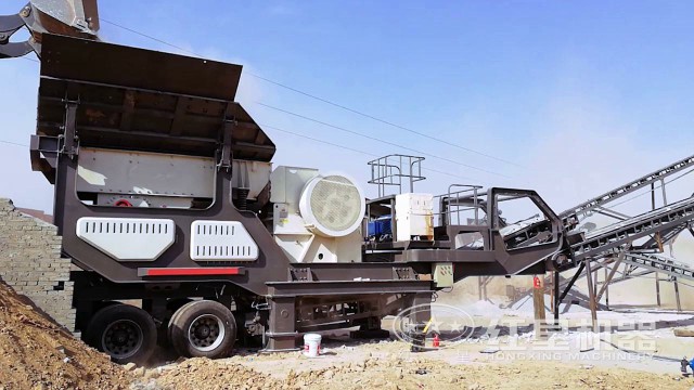 移動鄂破機碎石現(xiàn)場 移動鄂破機碎石現(xiàn)場