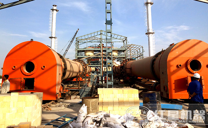 烘干機作業(yè)現(xiàn)場圖