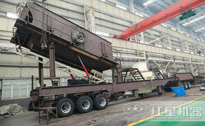 大型移動制砂設備生產車間 大型移動制砂設備生產車間