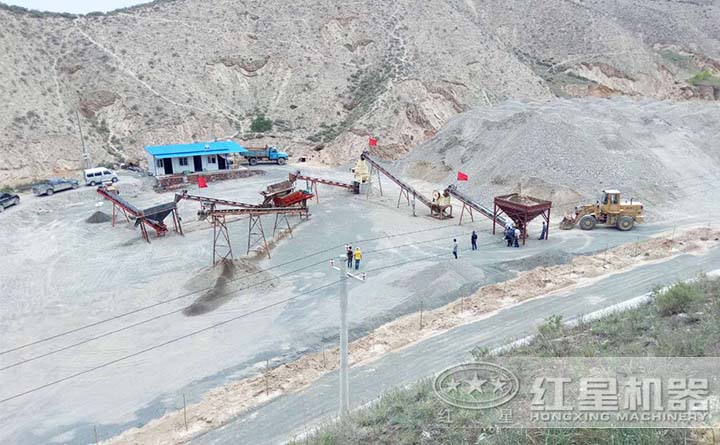 山沙制砂機生產線客戶現場 山沙制砂機生產線客戶現場
