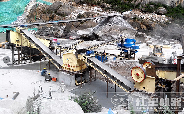 制砂現場 制砂現場