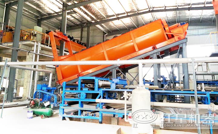 螺旋洗砂機現場 螺旋洗砂機現場