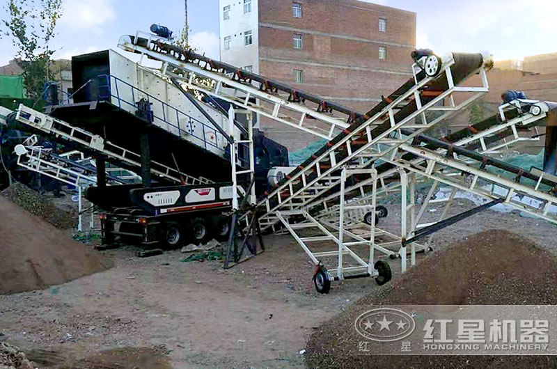 移動破碎機作業現場 移動破碎機作業現場