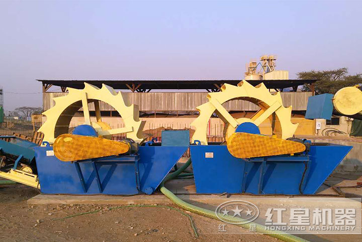 輪斗式洗砂機 輪斗式洗砂機