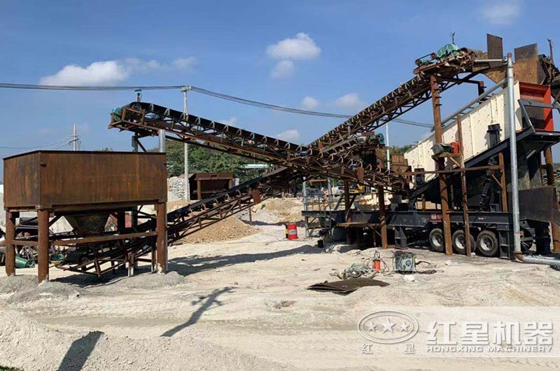 移動石子生產線 移動石子生產線