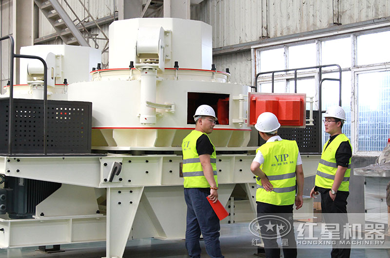 紅星制砂機生產車間 紅星制砂機生產車間