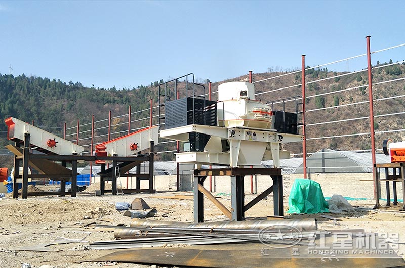 制砂生產線現場 制砂生產線現場