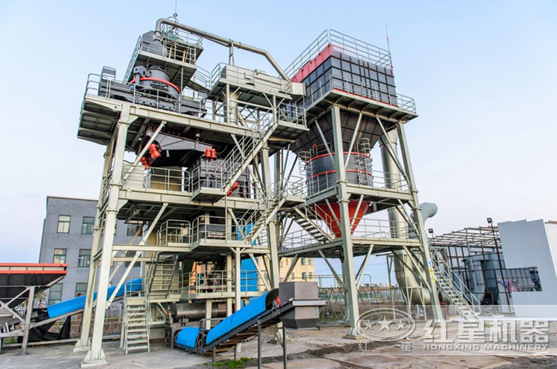 廣西用戶制砂樓加工處理現場