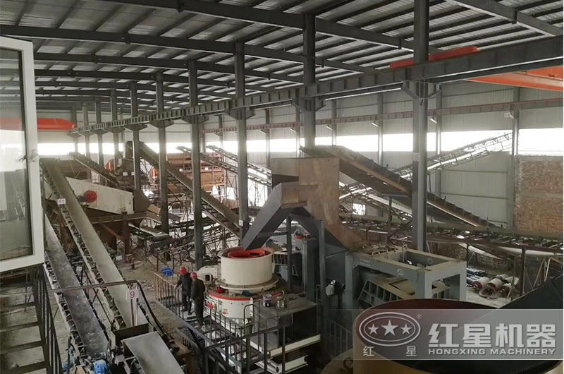 石英砂加工生產(chǎn)客戶現(xiàn)場(chǎng)